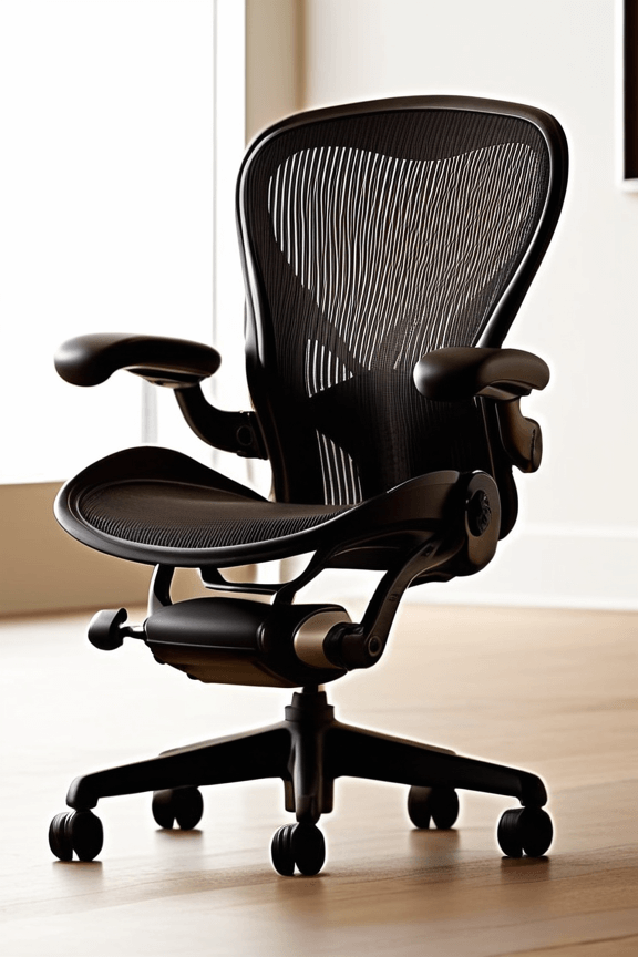 The Herman Miller Aeron Chair - Ergonomic and Comfortable