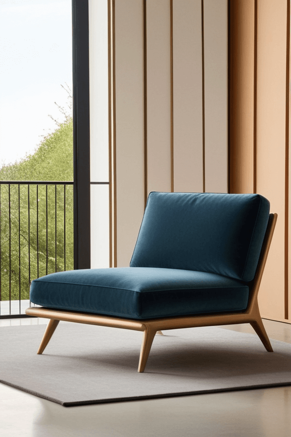 The Zara Lounge Chair – Modern and Comfortable 